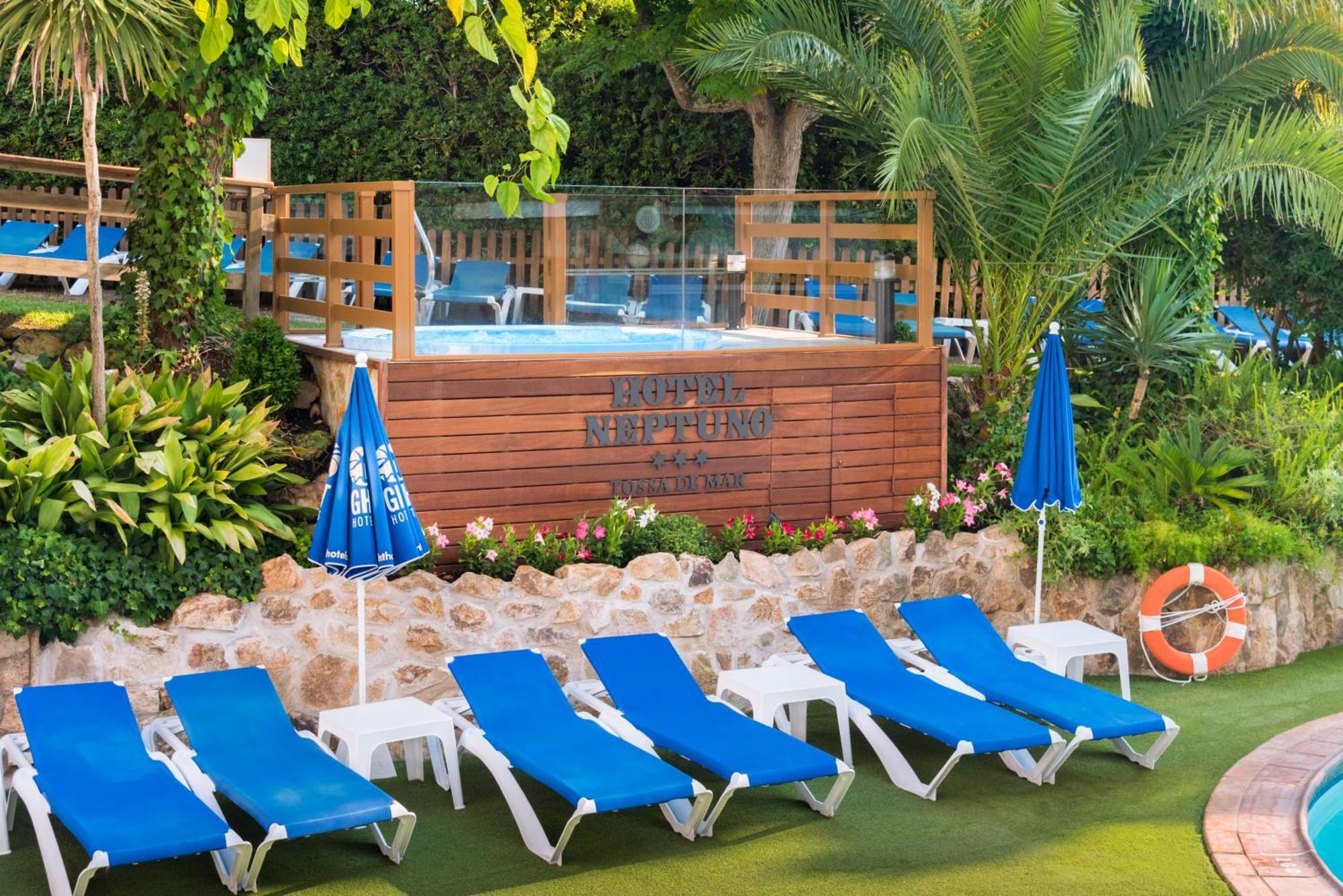 Hotel Ght Neptuno-Tossa & Venus Spa Tossa de Mar Exteriör bild