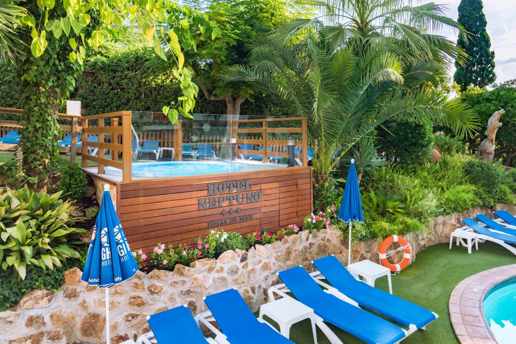 Hotel Ght Neptuno-Tossa & Venus Spa Tossa de Mar Exteriör bild